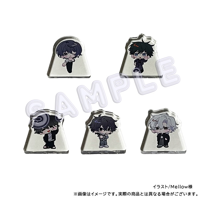 【4th Anniversary】デフォルメminiアクリルブロック【予備分販売】