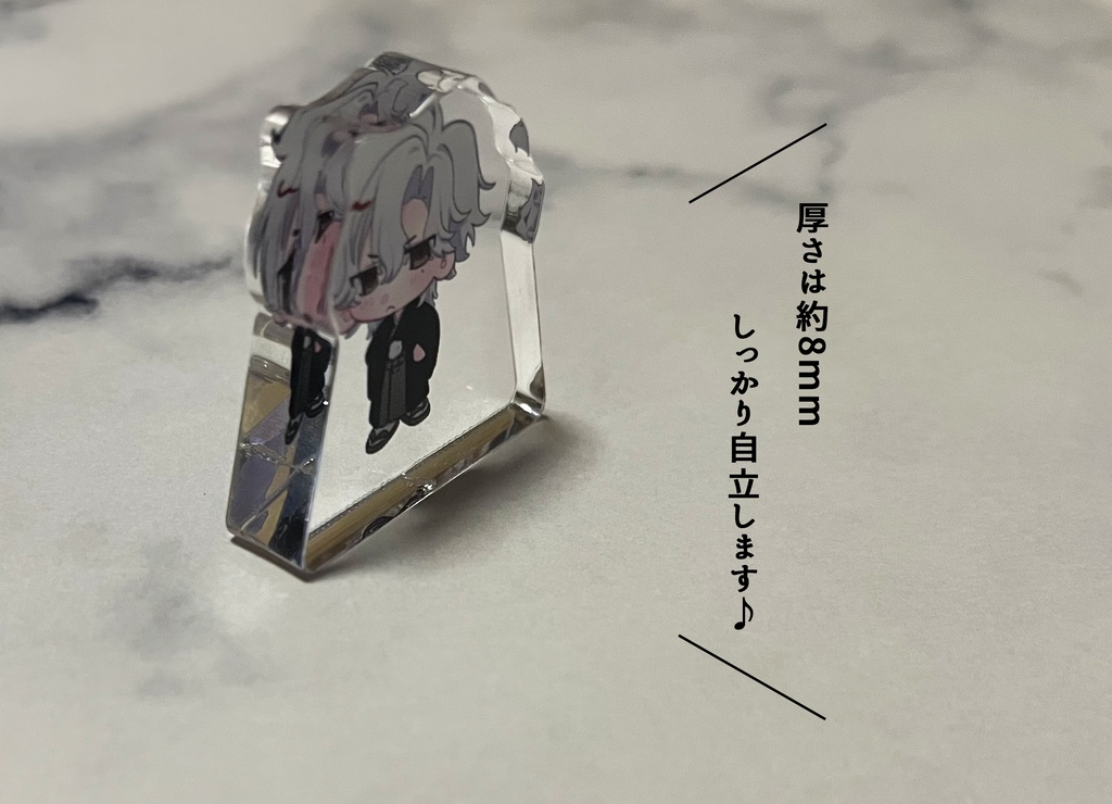 【4th Anniversary】デフォルメminiアクリルブロック【予備分販売】