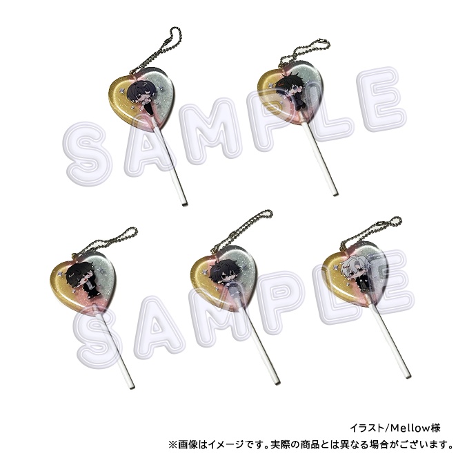 【4th Anniversary】キャンディーアクリルキーホルダー【予備分販売】