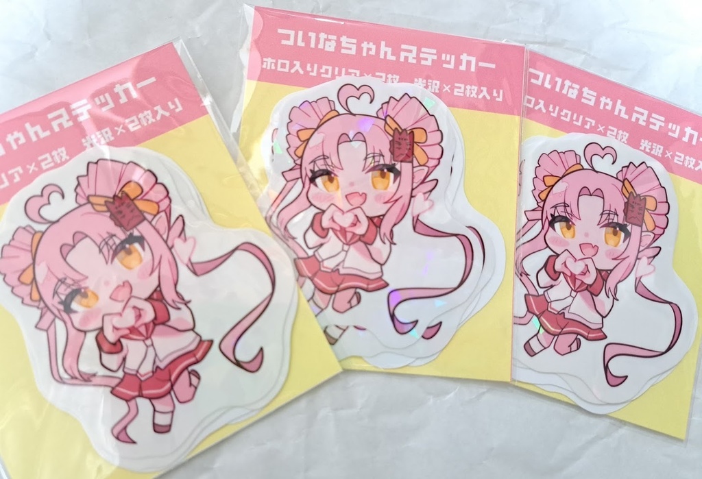 ついなちゃんステッカー