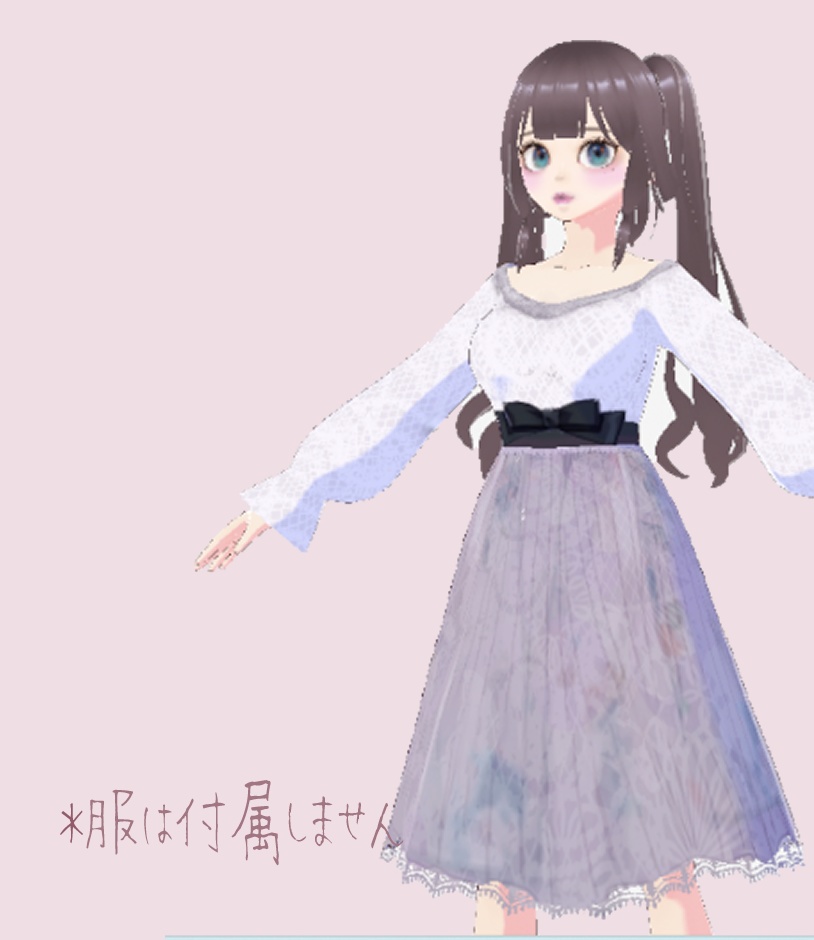 【VRoid】顔テクスチャ セット