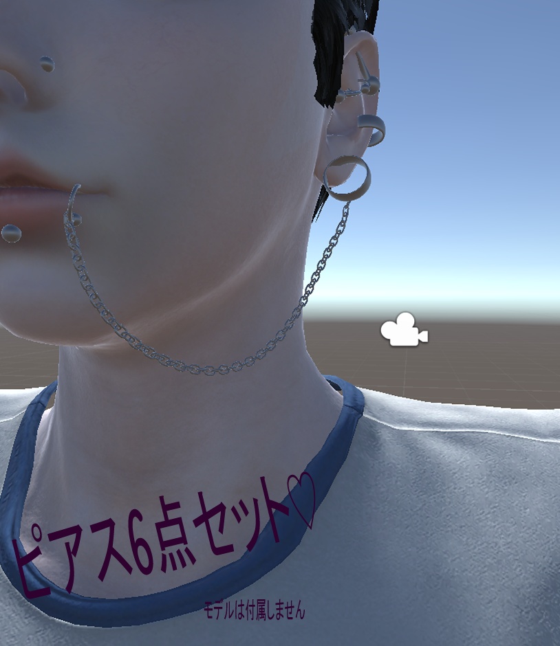 Earing 3D ボディーピアス