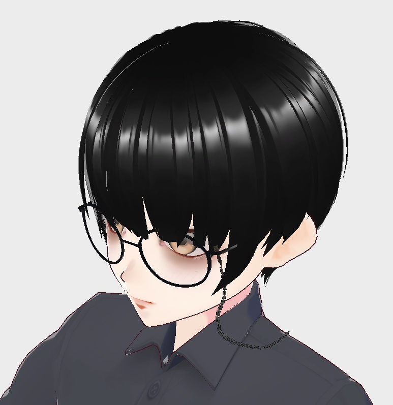 【VRoid】眼鏡 セット テクスチャー