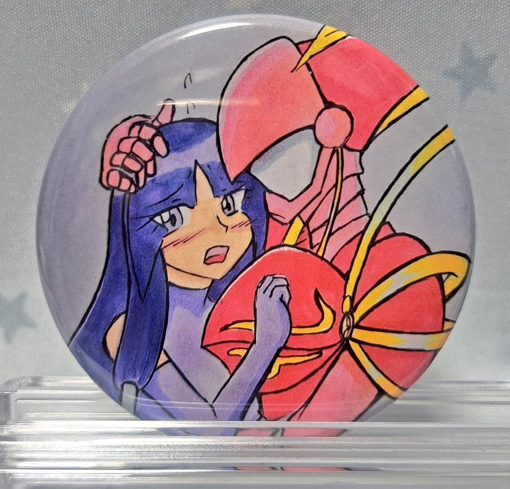 ノバラ&ロードナイトモン　缶バッジ