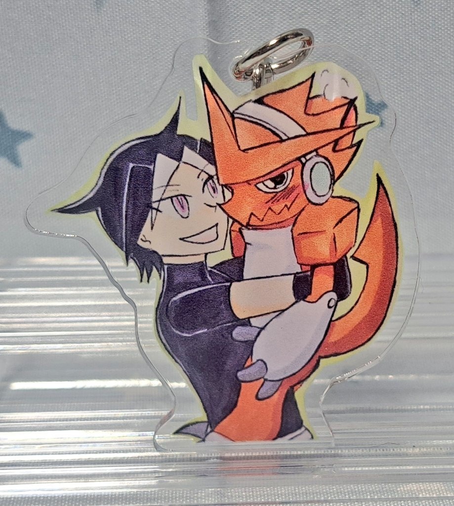 ガゼット&シャウトモン　アクリルキーホルダー