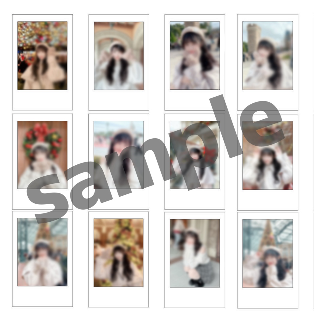 クリスマスディズニーチェキ