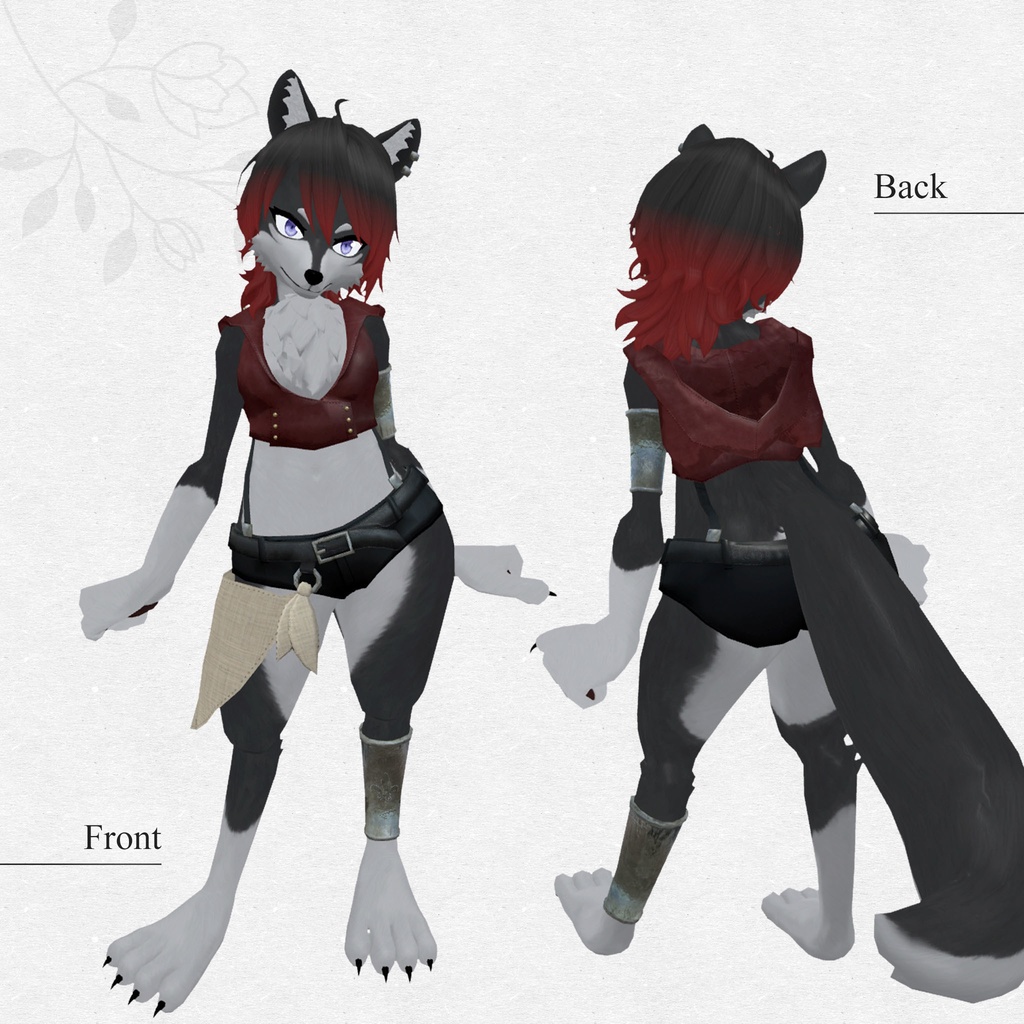 Original 3D Model 「Harriet」