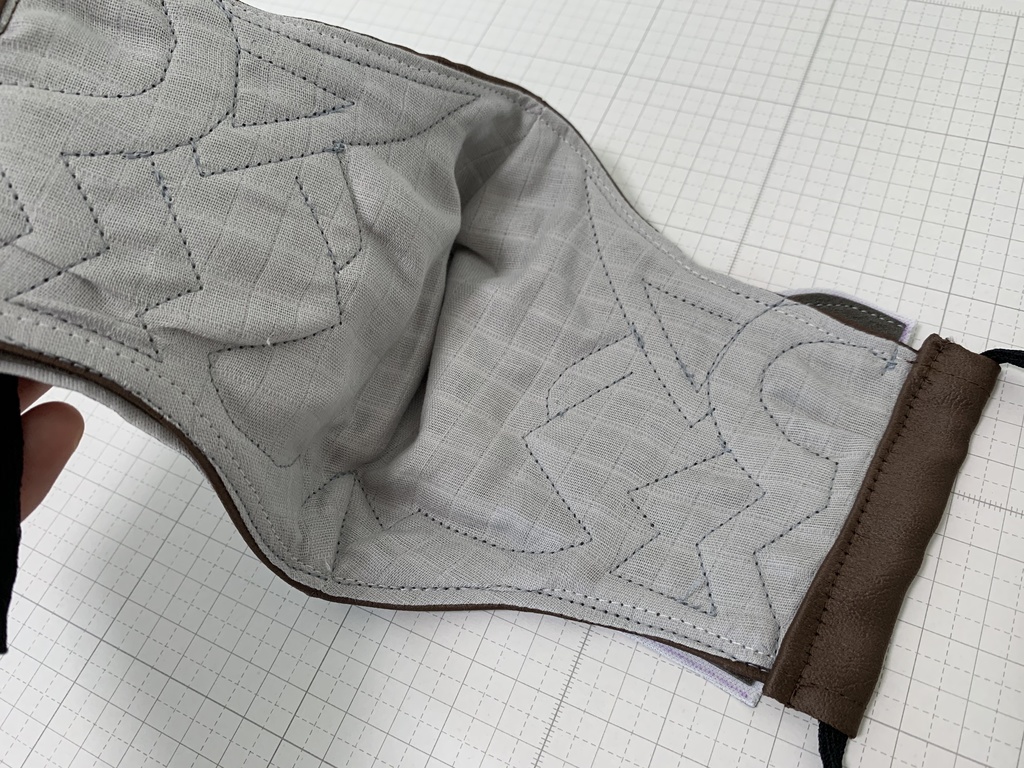 カオル風布マスク・レザー風ver