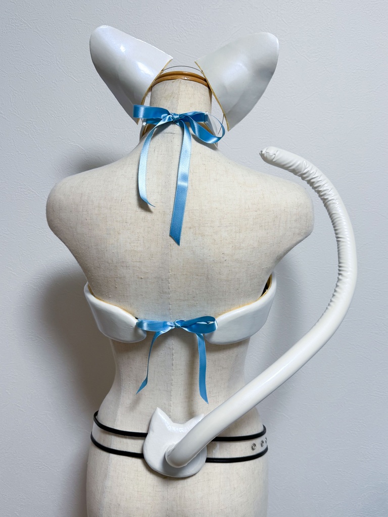 猫の手ビキニ*白猫セット*