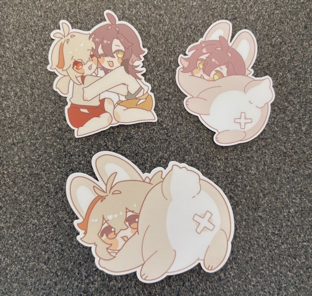 🍁&🦌ステッカー