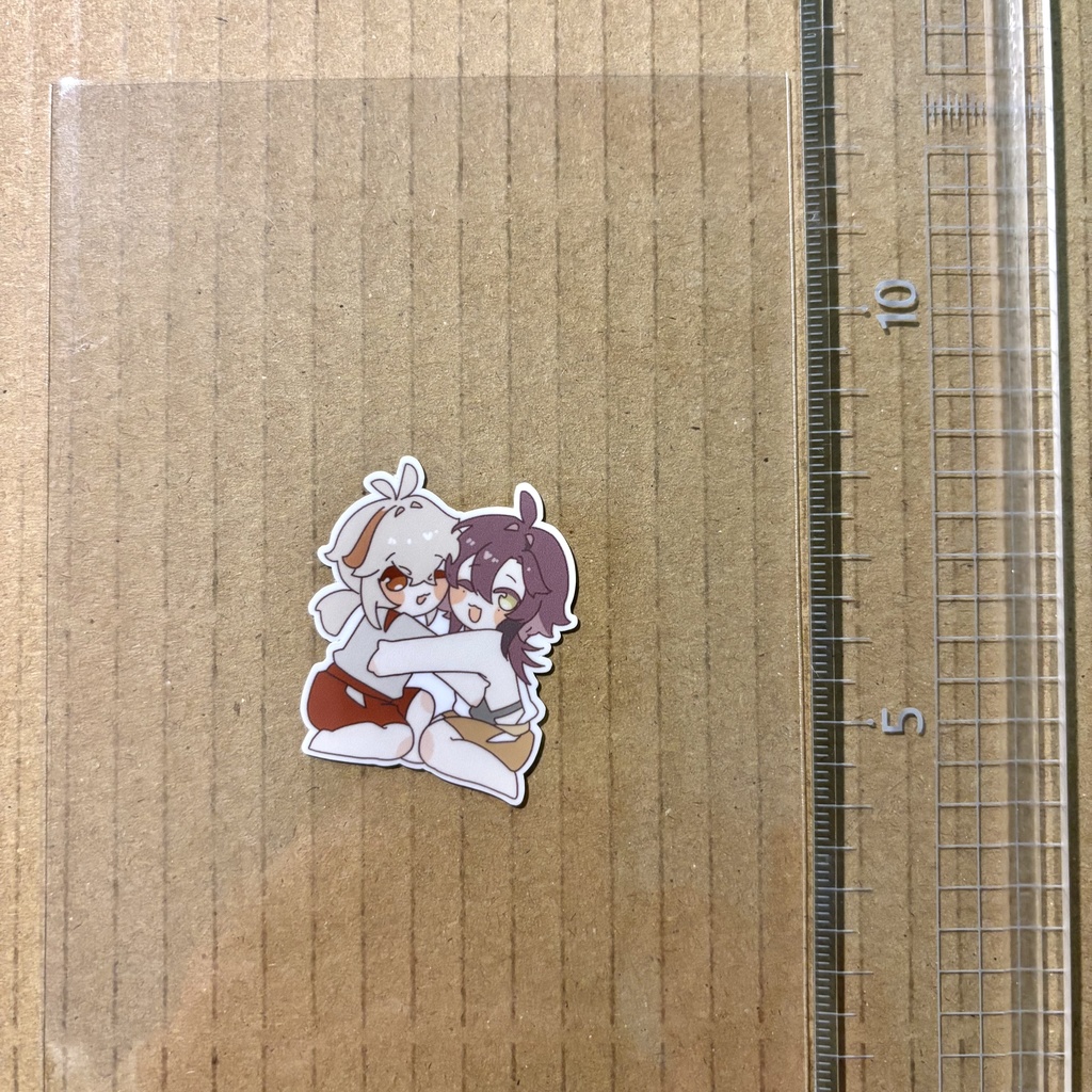 🍁&🦌ステッカー