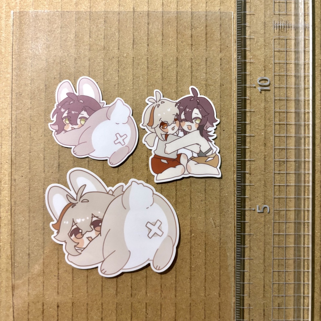 🍁&🦌ステッカー