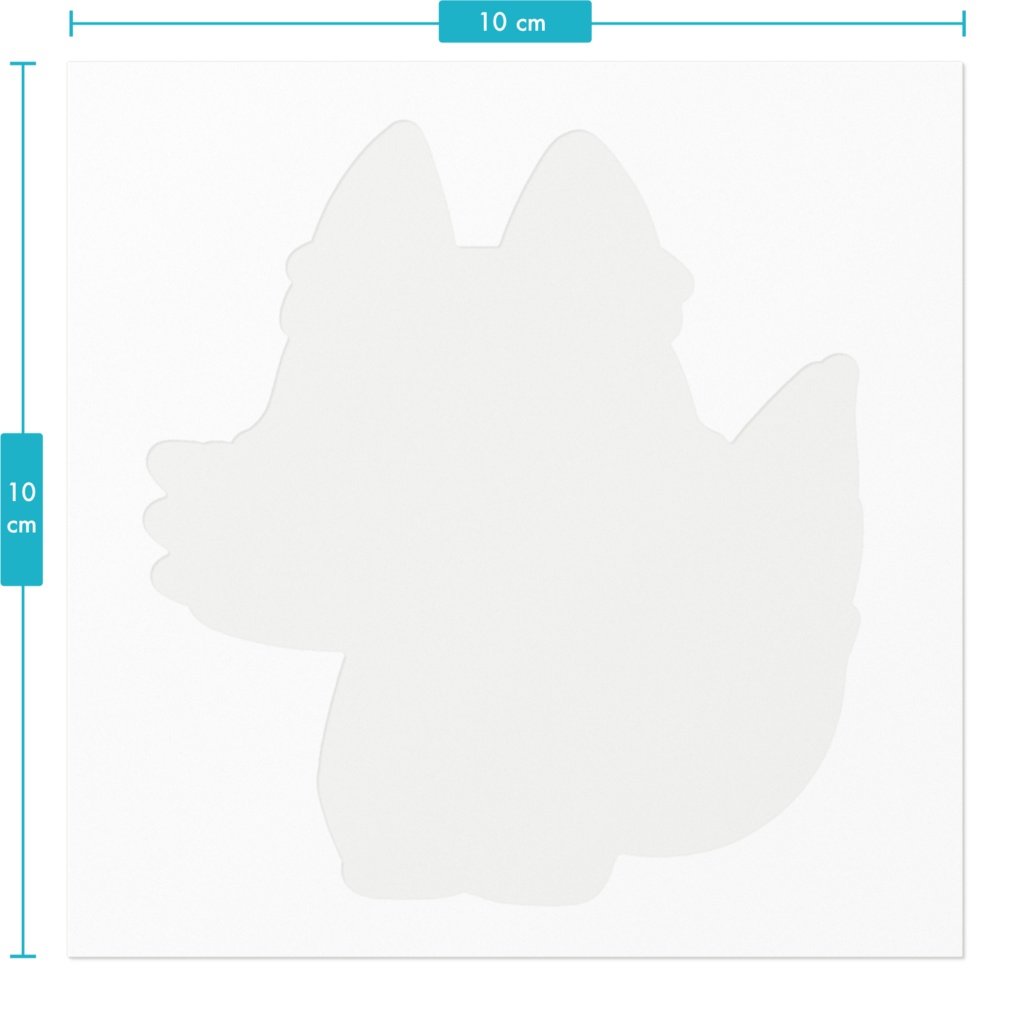 狼ペスカちゃんステッカー