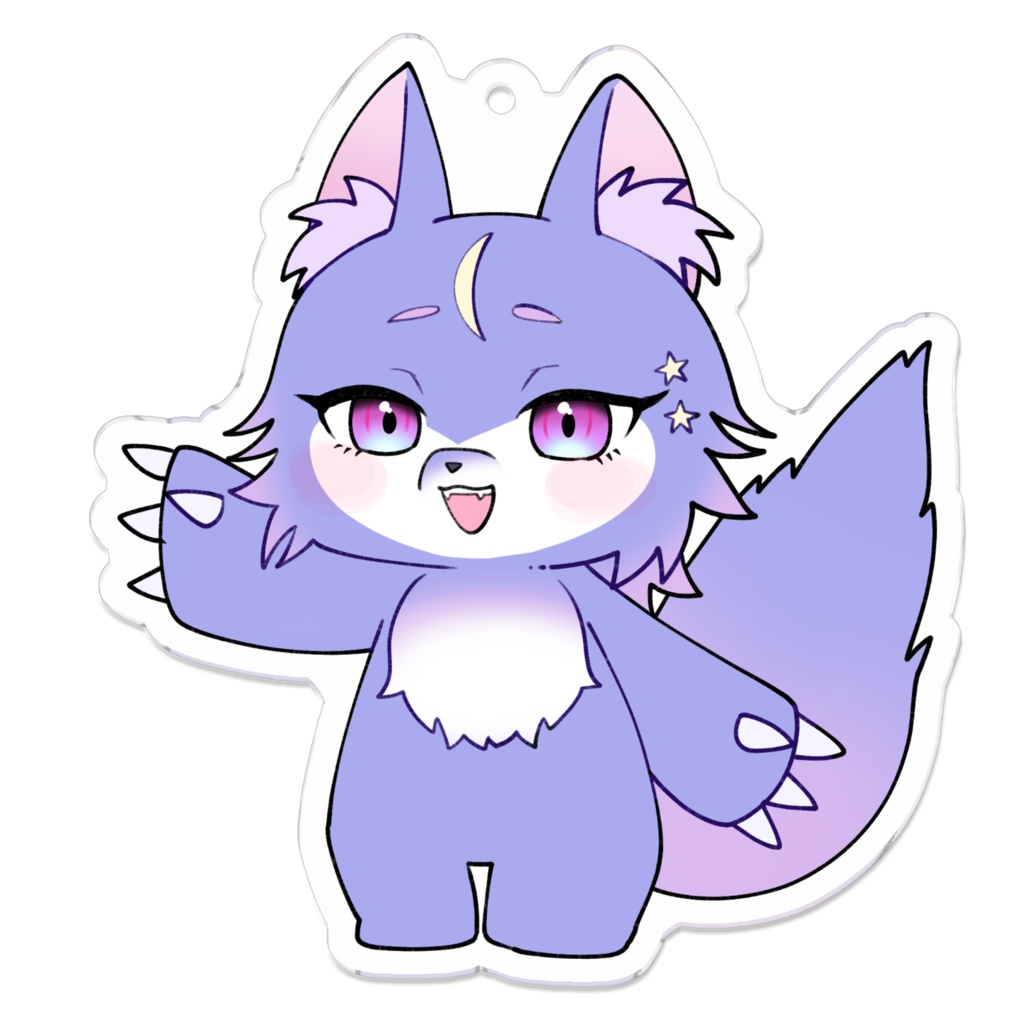 狼ペスカちゃんキーホルダー