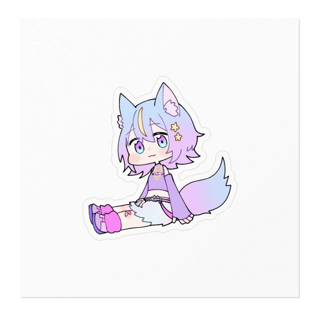 ちっちゃみ!じーっとペスカステッカー