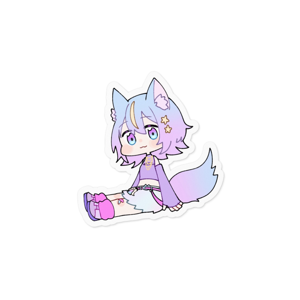 ちっちゃみ！じーっとペスカステッカー