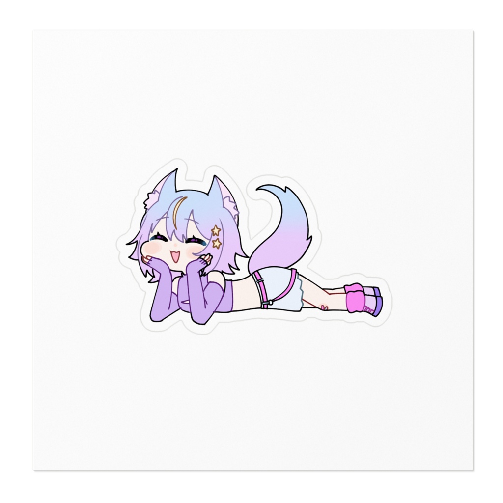 ちっちゃみ!ごろんちょペスカちゃんステッカー