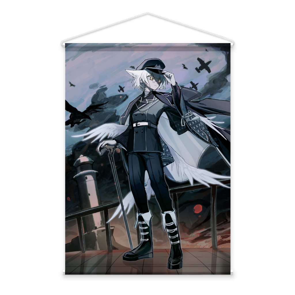 眠ヰのらり1周年記念タペストリー受注販売期間2月14日～4月30日まで