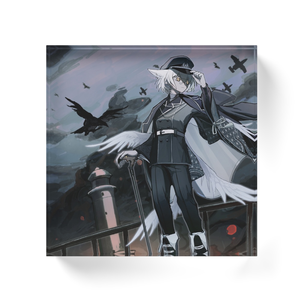 眠ヰのらり1周年記念アクリルブロック受注販売期間2月14日~4月30日まで