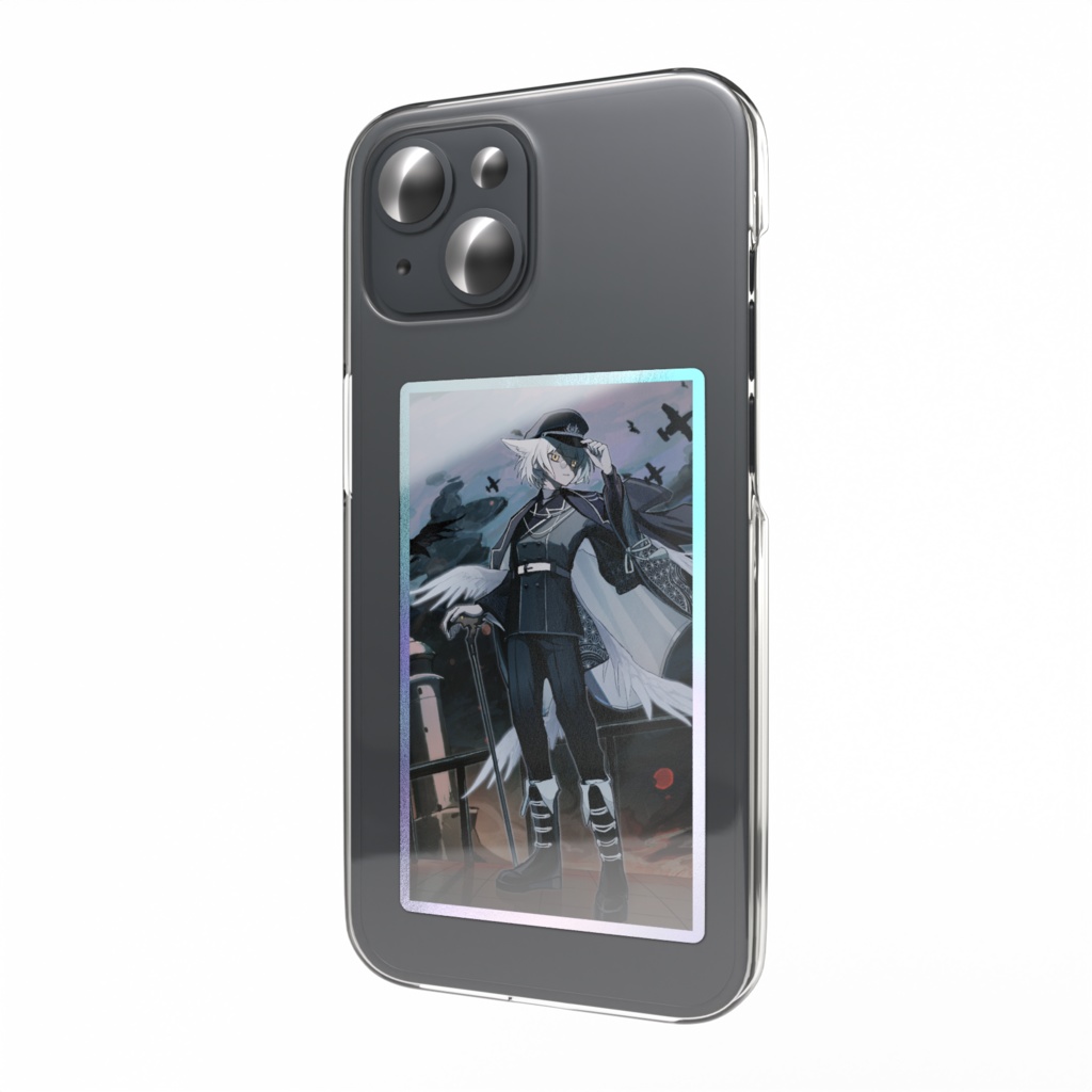 眠ヰのらり1周年記念オーロラスマホステッカー受注販売期間2月14日～4月30日まで