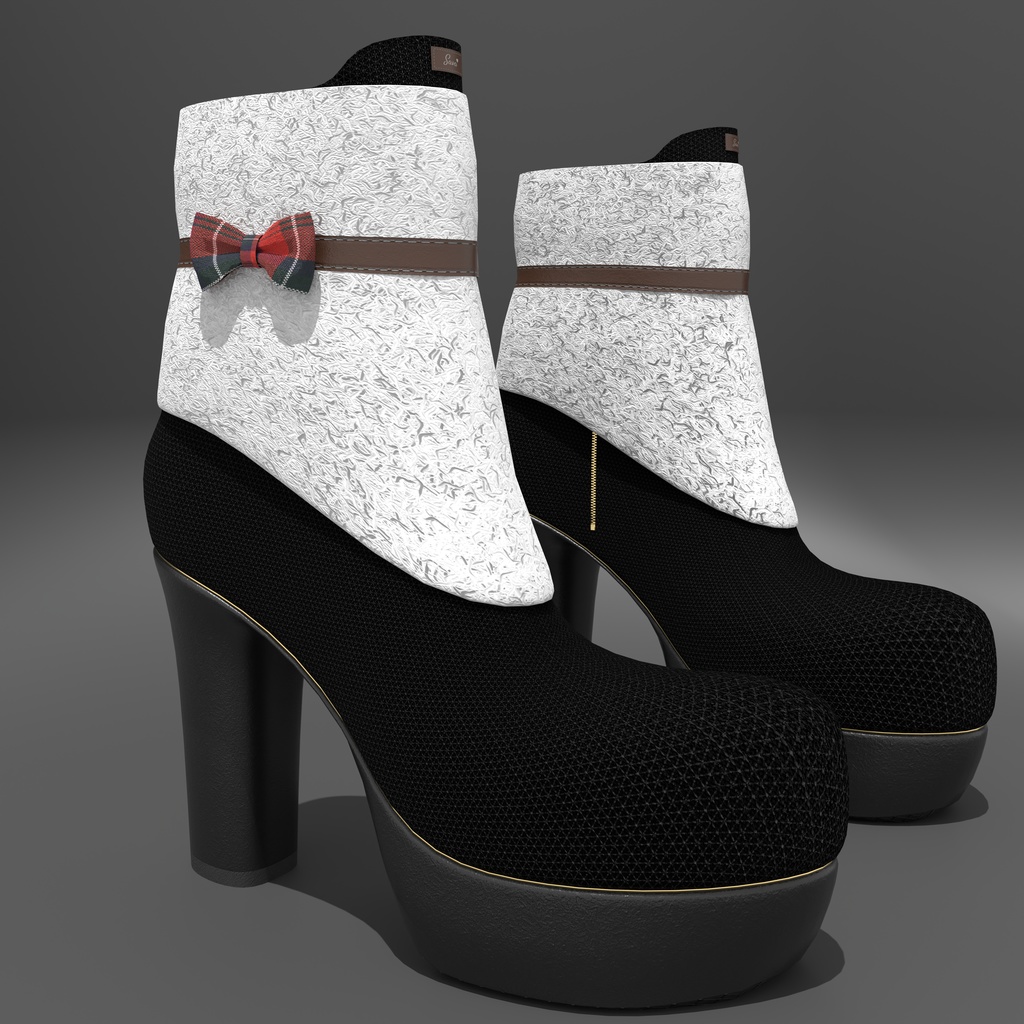 High Poly Winter Heels