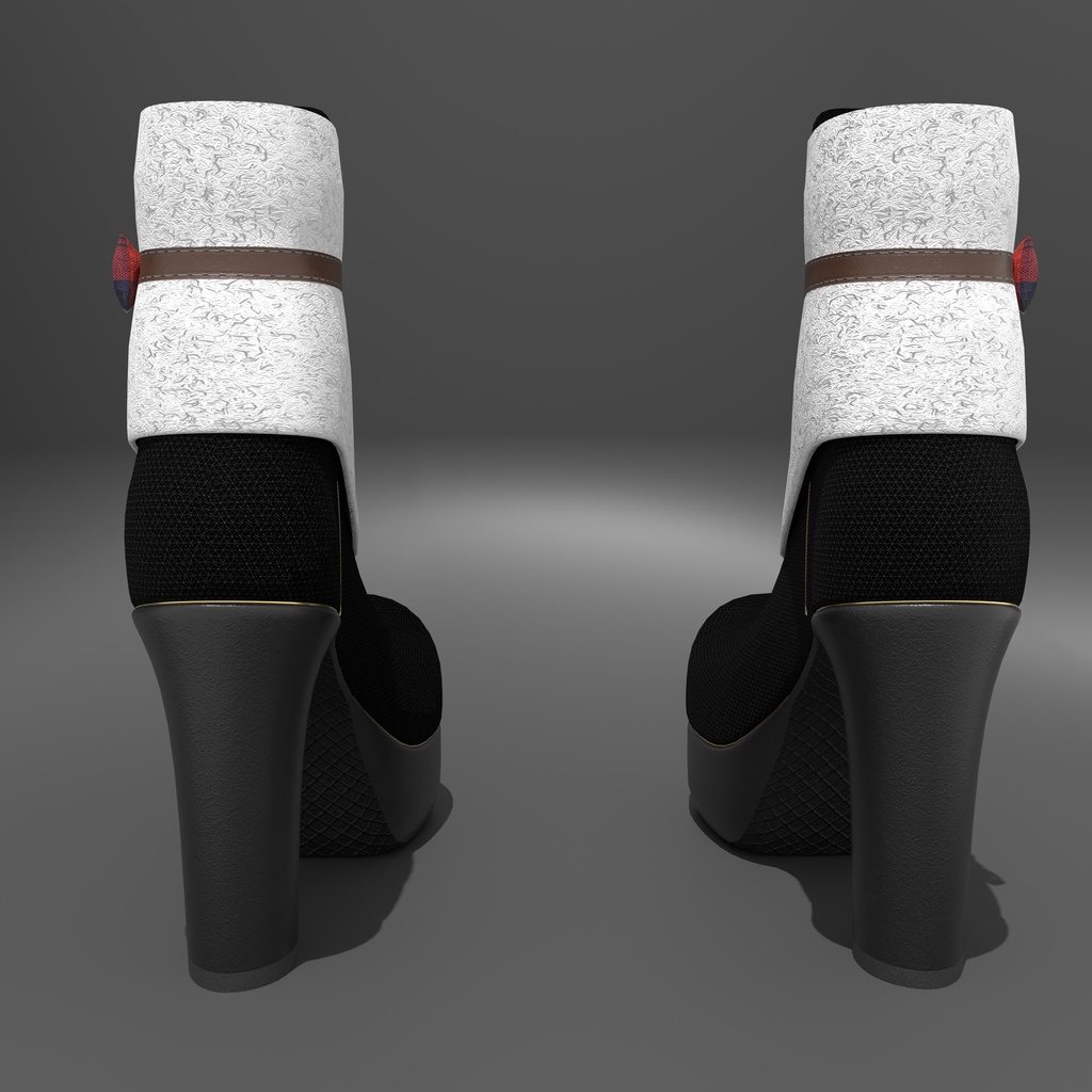 High Poly Winter Heels