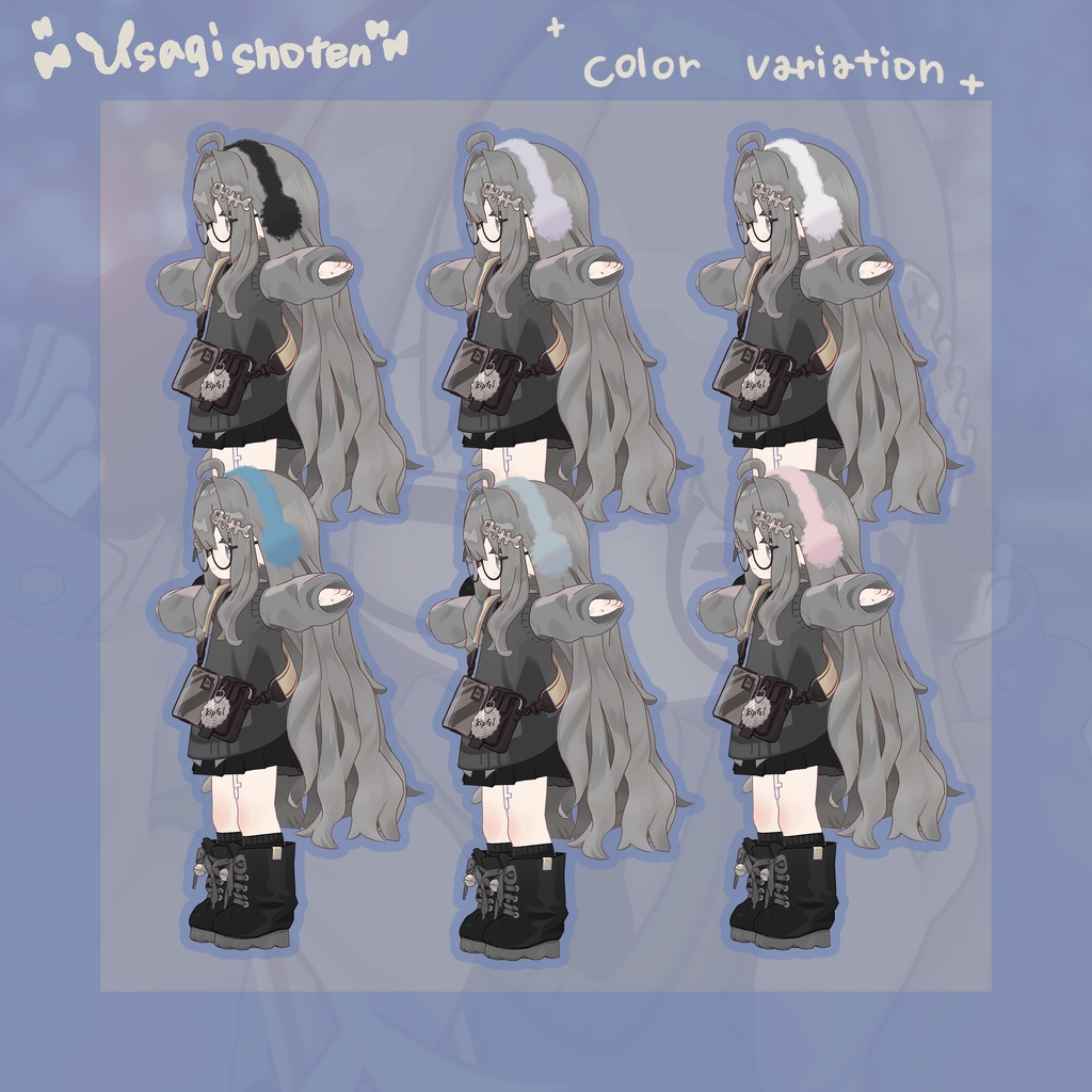 ♡もふもふいやーまふ♡MOFUMOFU EARMUFFS