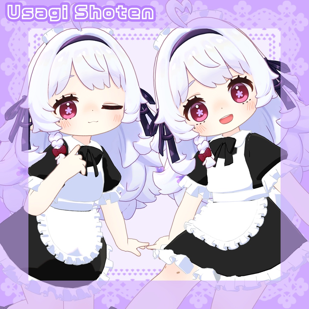 ミニスカ♡メイド服~miniskirt♡maid~【えも研アバター対応】