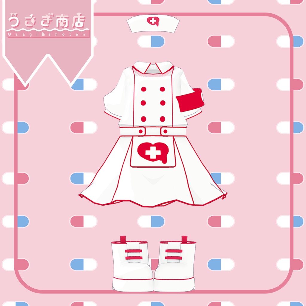 ミニスカ♡ナース~miniskirt♡nurse~【複数アバター対応】