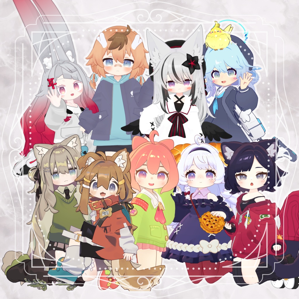 【『累惟-Rui-』ちゃん対応追加✨】My Sweetie Eye【20アバター対応】