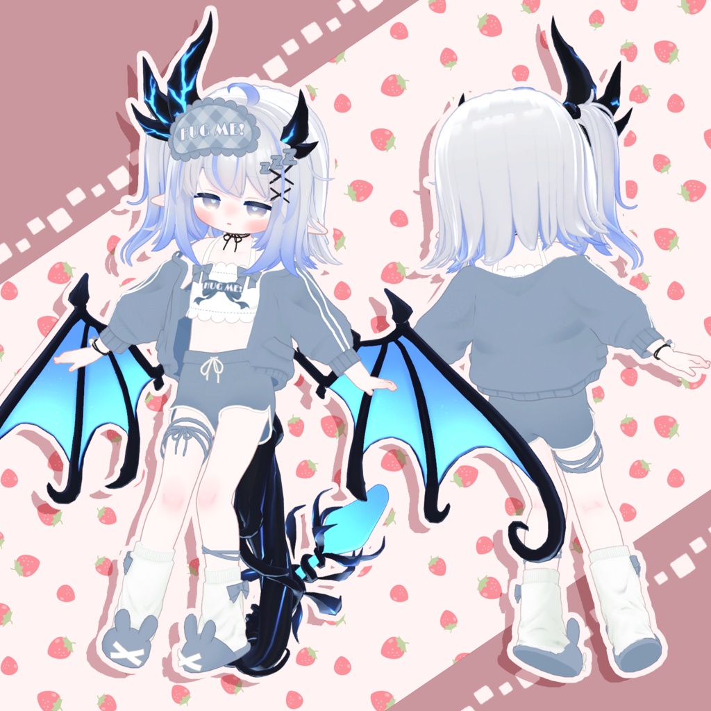 〖BLACK FRIDAY SALE〗Cuddle Rabbit🐰【複数アバター対応】