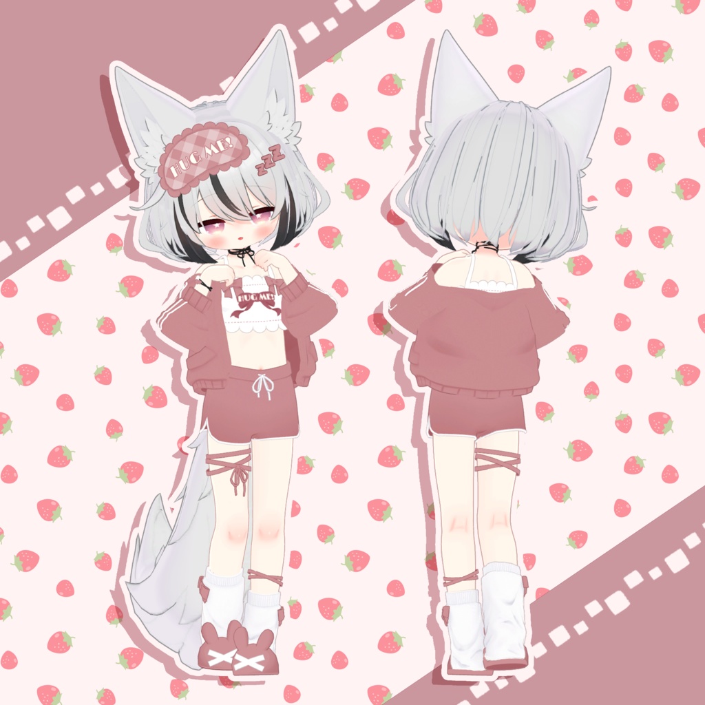 〖BLACK FRIDAY SALE〗Cuddle Rabbit🐰【複数アバター対応】