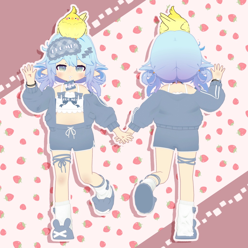 〖BLACK FRIDAY SALE〗Cuddle Rabbit🐰【複数アバター対応】