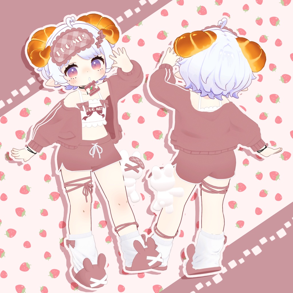 〖BLACK FRIDAY SALE〗Cuddle Rabbit🐰【複数アバター対応】