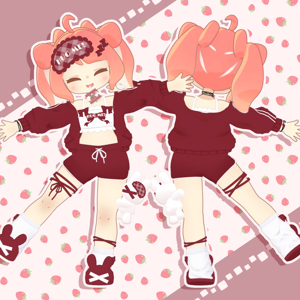 〖BLACK FRIDAY SALE〗Cuddle Rabbit🐰【複数アバター対応】