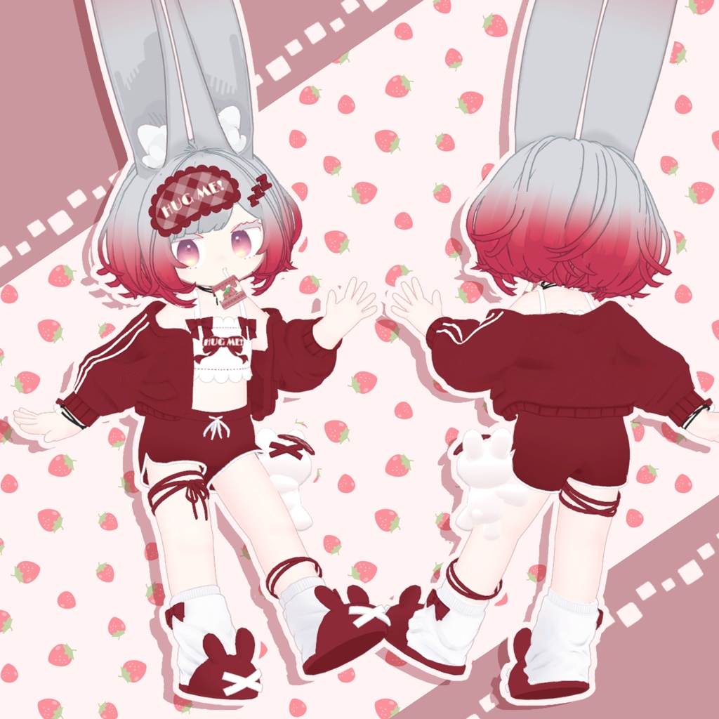 〖BLACK FRIDAY SALE〗Cuddle Rabbit🐰【複数アバター対応】