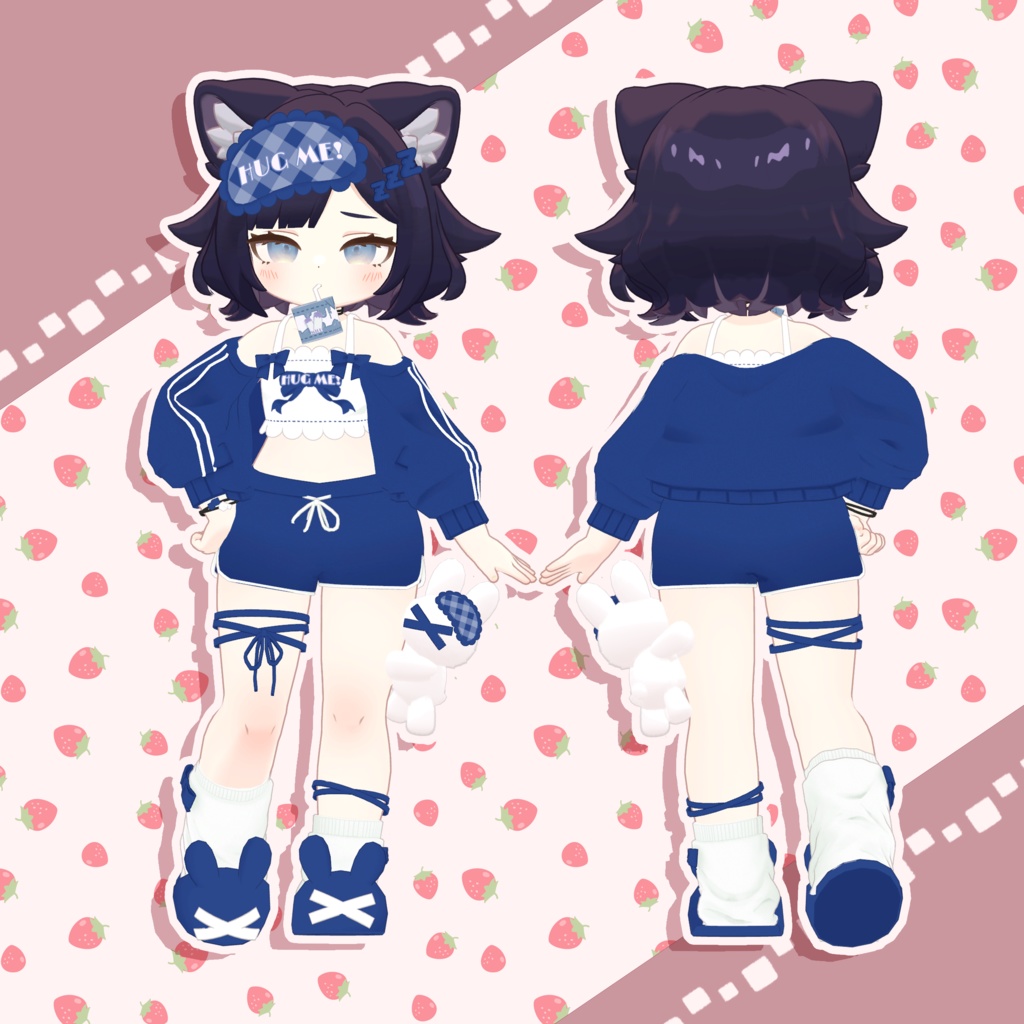 〖BLACK FRIDAY SALE〗Cuddle Rabbit🐰【複数アバター対応】