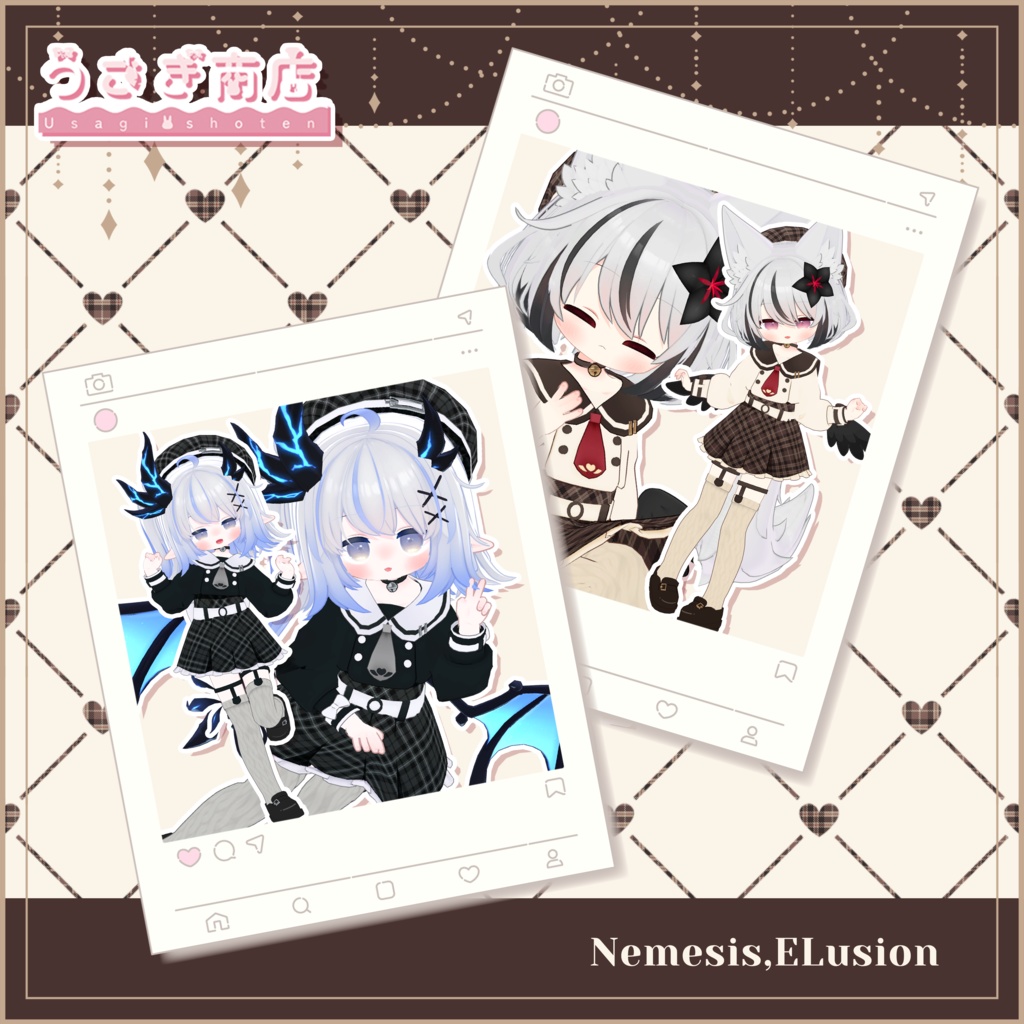 〖24時間限定50%OFF🎀〗Milky Sailor【複数アバター対応】#うさぎ商店