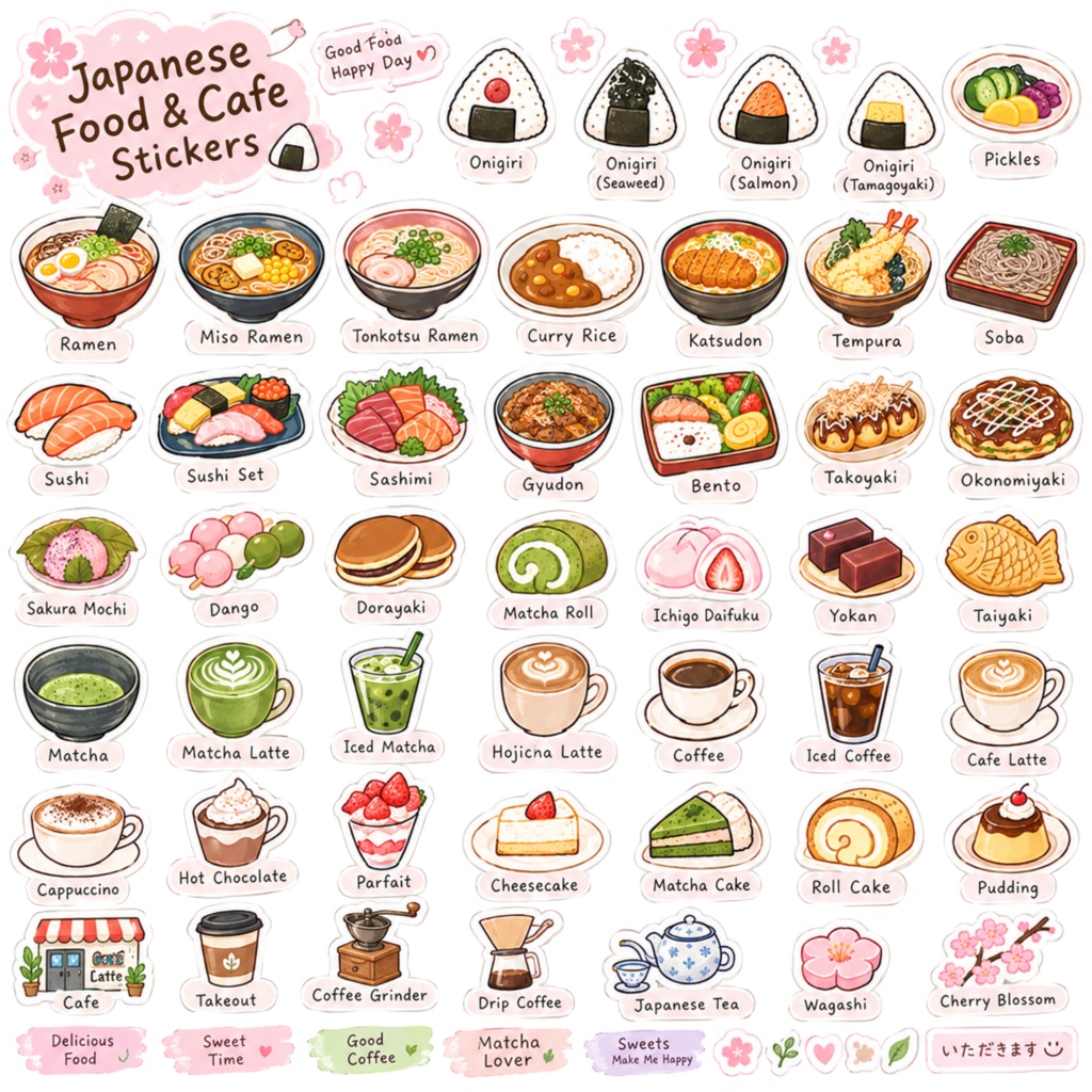 Japan Travel Planner Stickers | 日本旅行デジタルステッカー