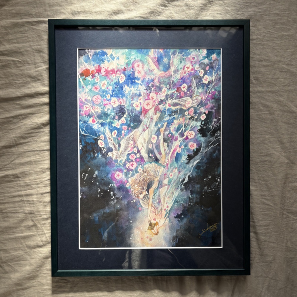 【原画】春光に落ちる