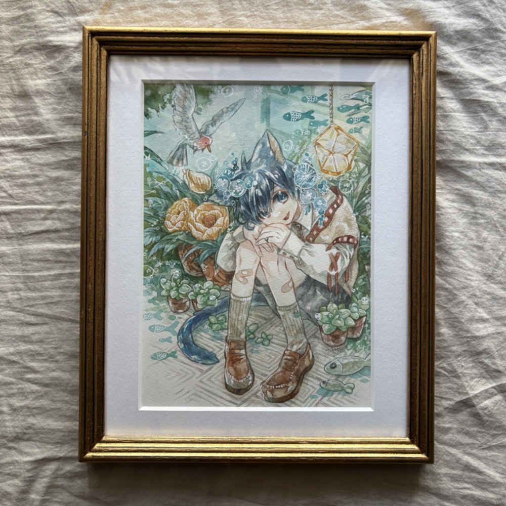 【原画】ぼくの箱庭