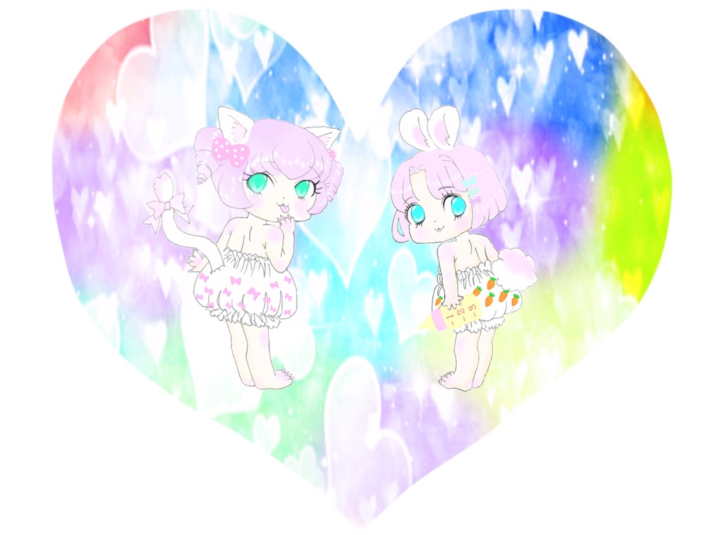 ラブリーハートねこうさ