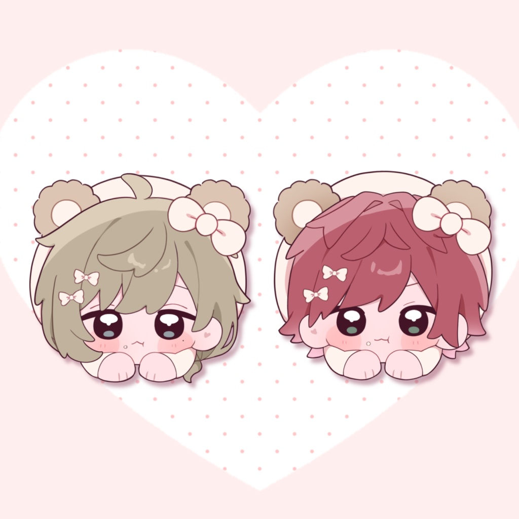 ♡ くまさんクリップ ♡