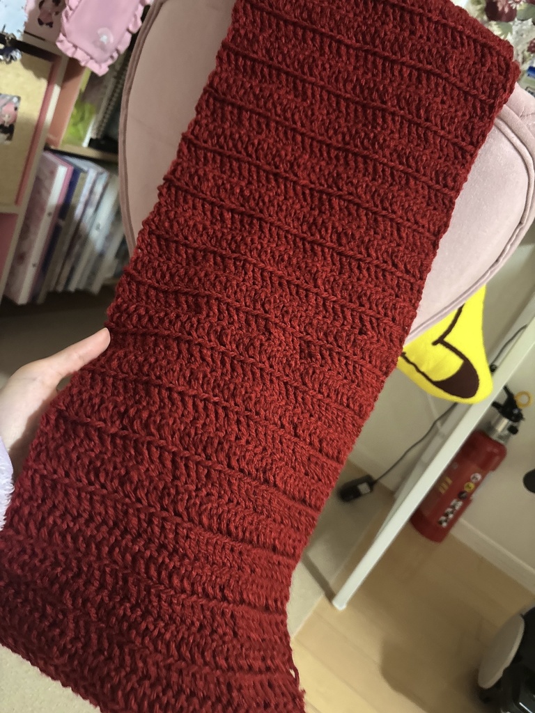 【受注生産】必須の手編みマフラー🧣