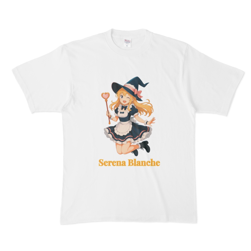 魔法少女メイド セレナ＝ブランシェ 白Tシャツ
