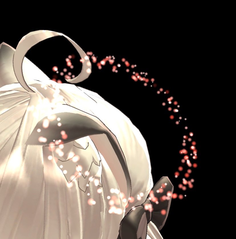 【VRChat想定】パーティクルリング 7色 【Particle Ring】