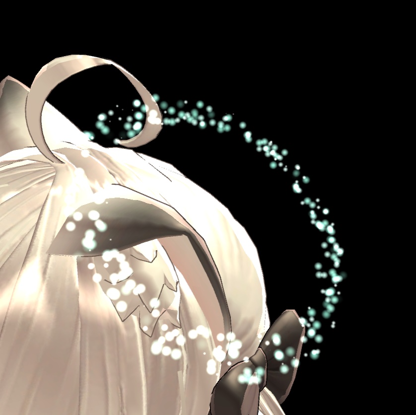 【VRChat想定】パーティクルリング 7色 【Particle Ring】