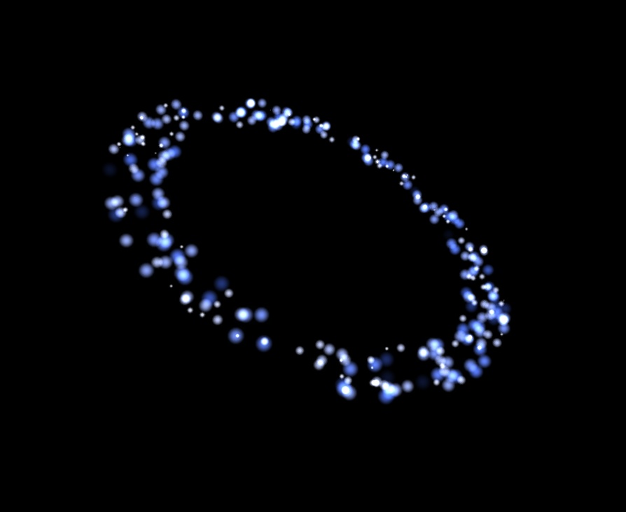 【VRChat想定】パーティクルリング 7色 【Particle Ring】