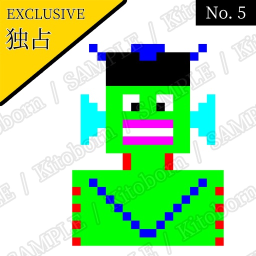 【フリー素材(Free Asset)】ドット絵 by マンボー(Pixel Art by Manbo)- 商用利用可(Commercial Use Allowed)