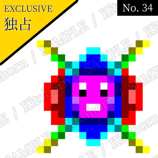 【フリー素材(Free Asset)】ドット絵 by マンボー(Pixel Art by Manbo)- 商用利用可(Commercial Use Allowed)